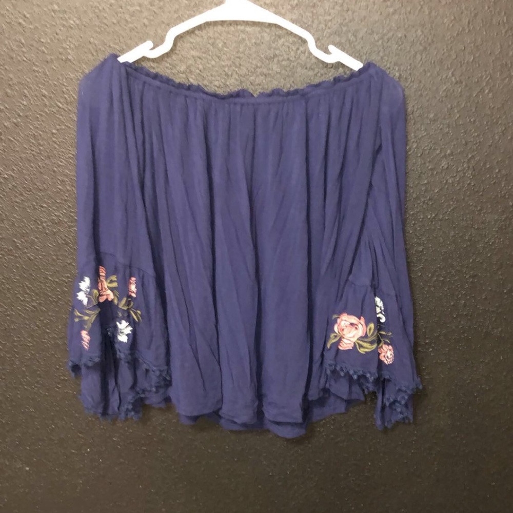 off the shoulder long sleeve